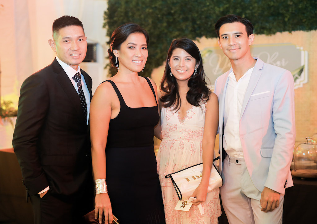 Michael and Kathy Huang, Nicole Tantoco, Miko de los Reyes (Photography by Jaja Samaniego)