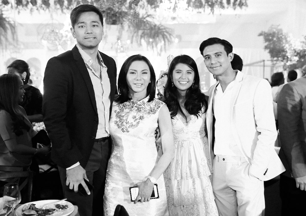 Hayden Kho and Vicki Belo with Nicole and Miko (Photography by Jaja Samaniego)