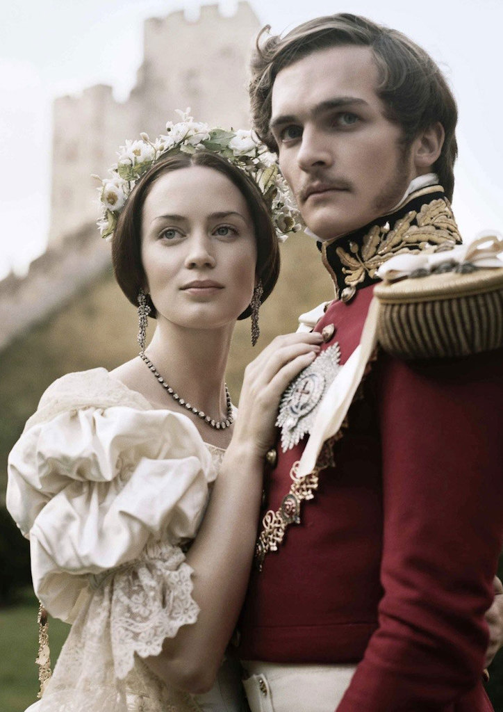 Emily Blunt as Queen Victoria and Rupert Friend as Prince Albert in The Young Victoria (2009)