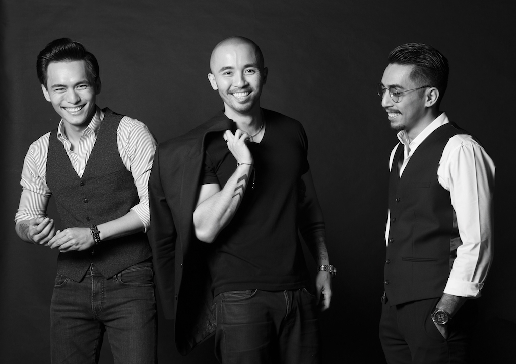 Mikko, Mark & Macky Tung (Photograph by Ed Simon)