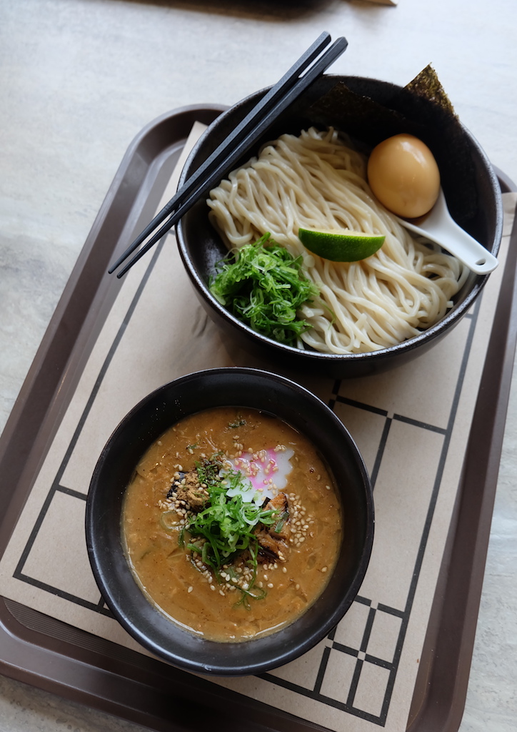 Tsukemen (or dipping ramen) from Tsuke-men