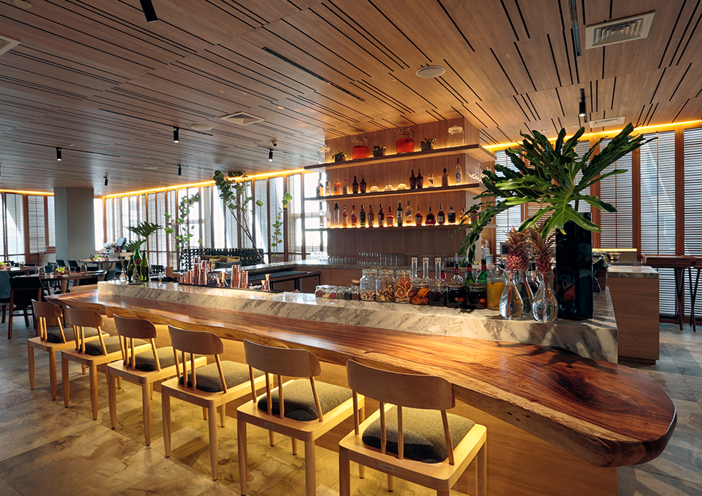 Partner-owner Carlo Calma took on the designing task for Gallery by Chele 