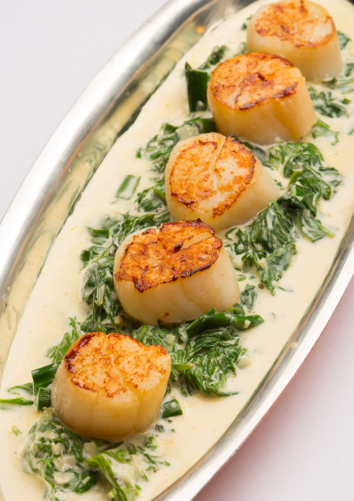 Pan Fried Jumpo Scallops