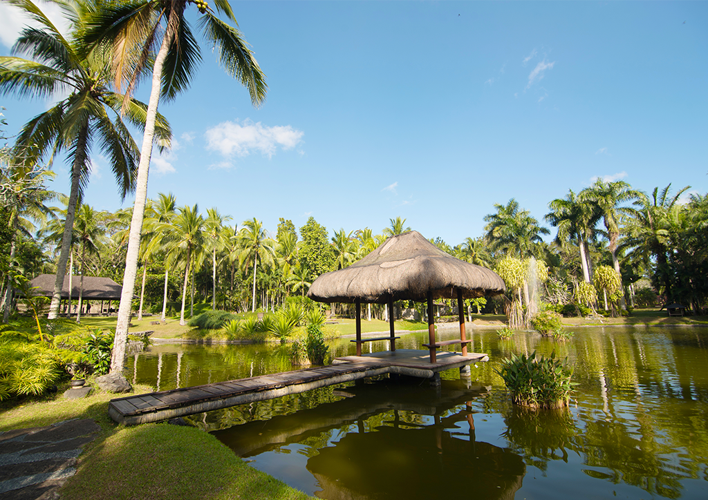 Care is taken by groundkeepers on the Farm's expansive grounds 