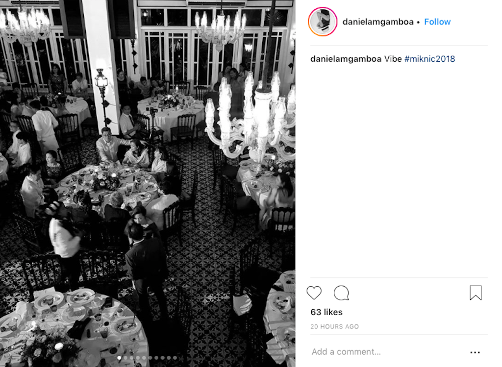 Wedding Day of Nicole Tantoco and Miko de los Reyes. Photograph courtesy of @danielamgamboa (Instagram)