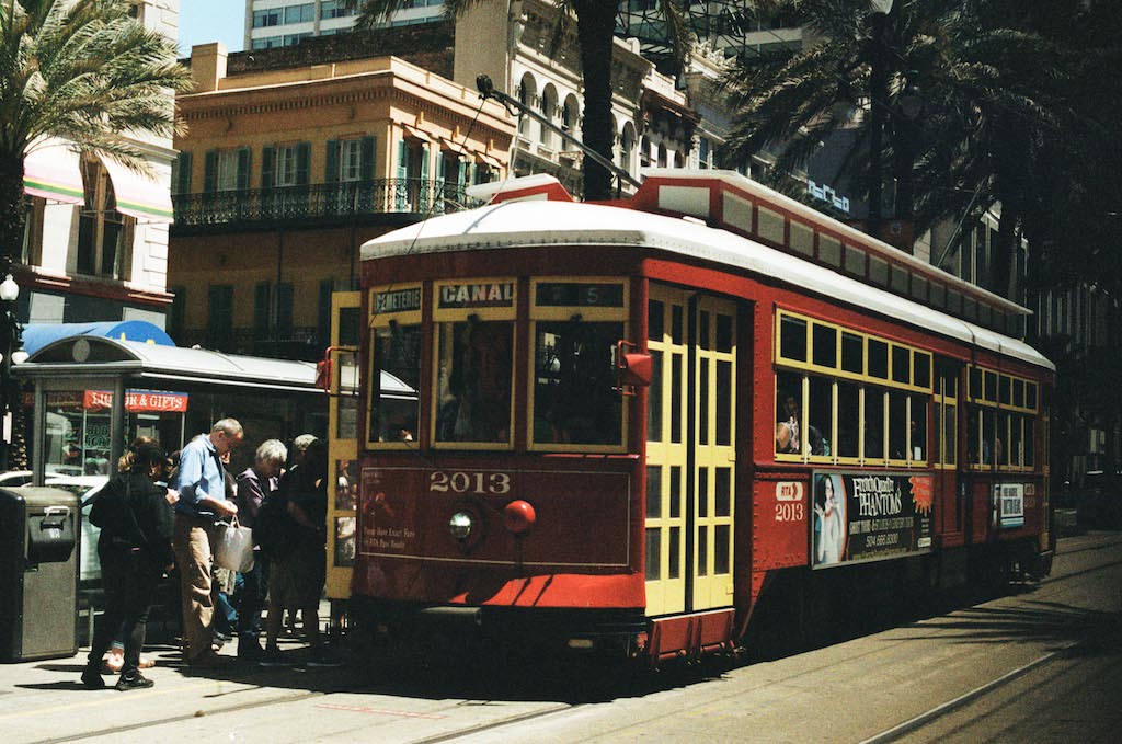 The Cemetery line along Canal Street