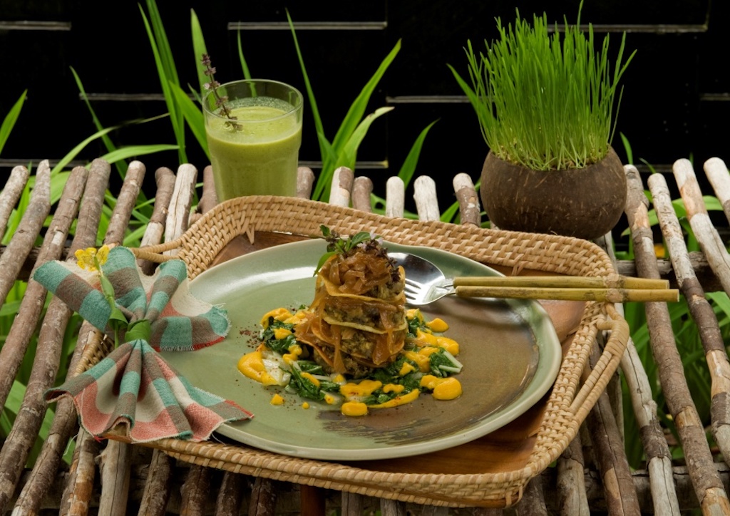 Crispy Potato Napoleon