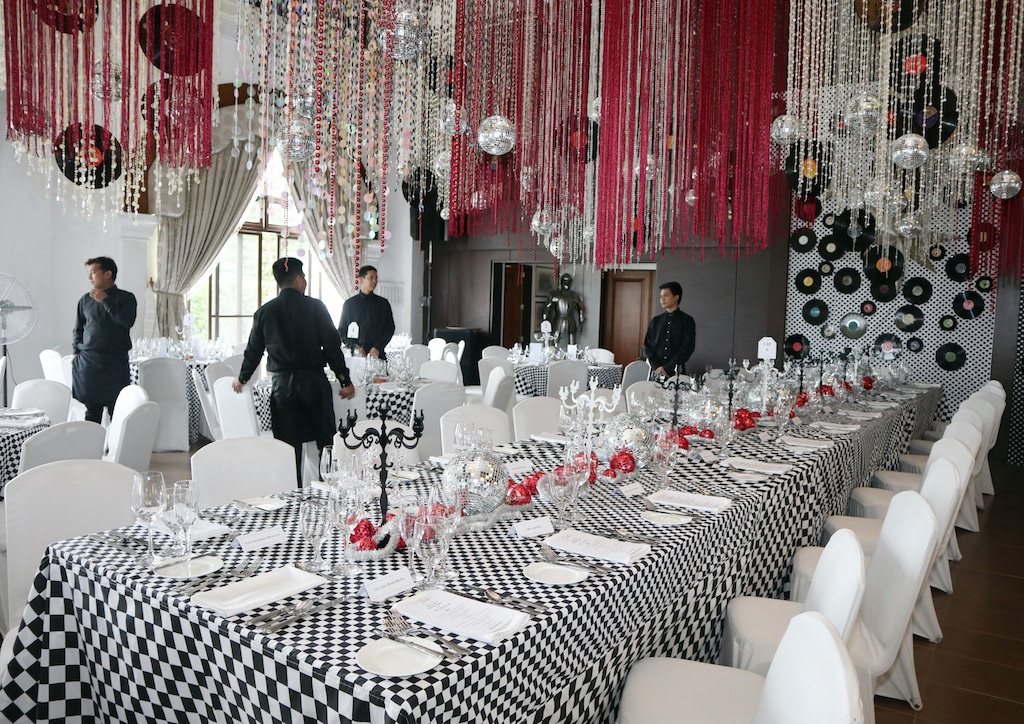 The imaginative Junjun Ablaza dreamt up the party's decoration