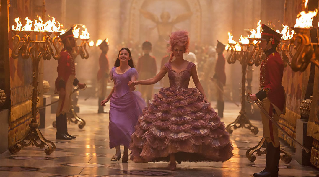 LA disney's the nutcracker set design