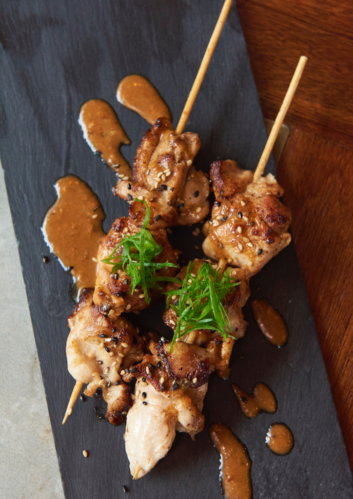 Nikkei Style Yakitori - free range chicken cuts (Photograph by Hub Pacheco)