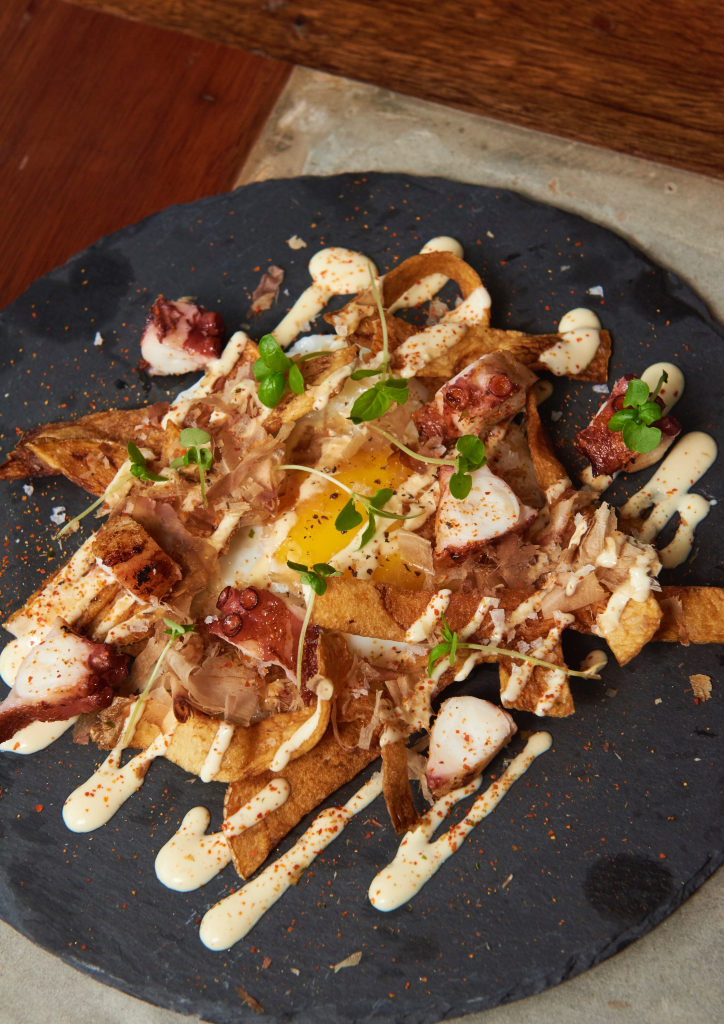 Tako with Potato Chips (Photograph by Hub Pacheco)