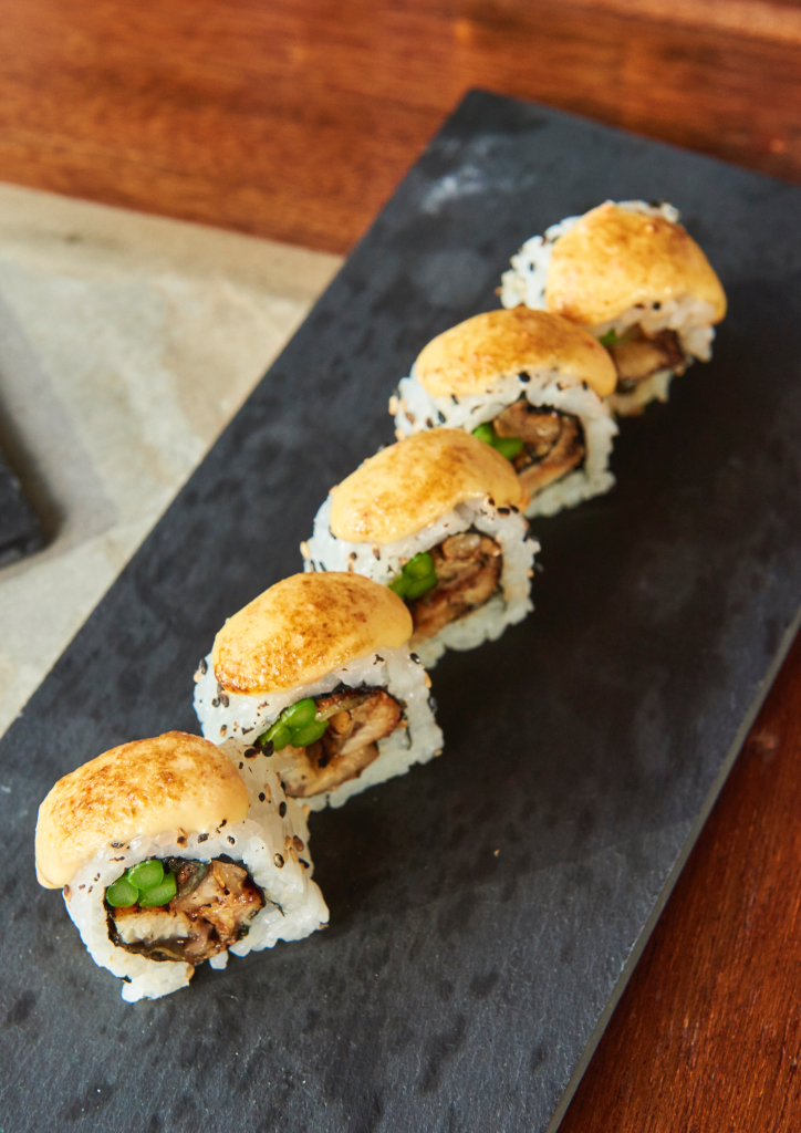 Unagi Asparagus Roll (Photograph by Hub Pacheco)