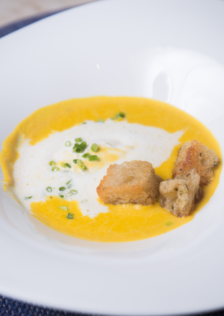 Crema de Zapallo y Aji (Photograph by Kieran Punay)