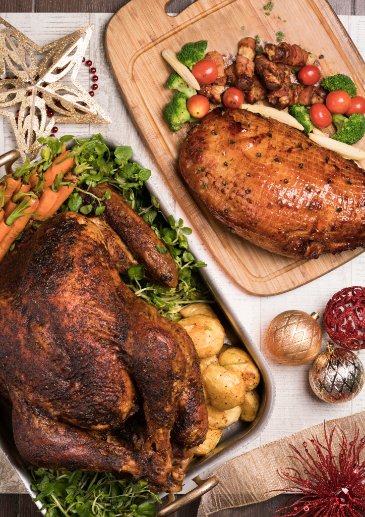 Cucina's carving station this holiday season