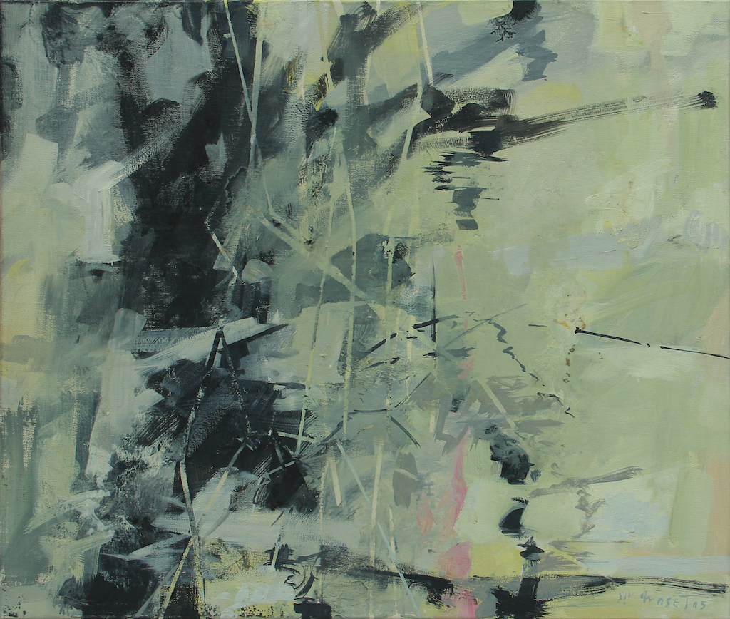 Miguel Angel Moset, Untitled, Oil on Canvas, 46 x 55 cm, 2005