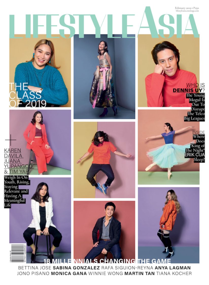 Lifestyle Asia February 2019, now available in leading bookstands and on the FLIP100 app