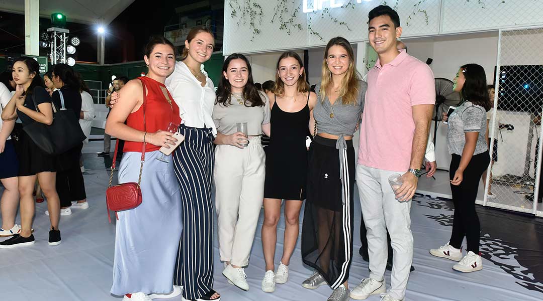 Bea Elizalde, Cristina Elizalde, Andy Preysler, Ali Preysler, Natalia Peña, and Apollo Lara