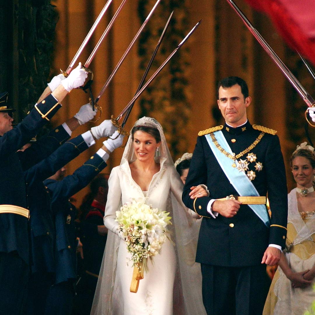Letizia Ortiz and Prince Felipe