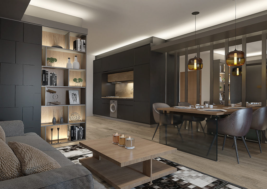 Cozy Gold Residences units become open arms that invite you to settle and create those golden memories with the family