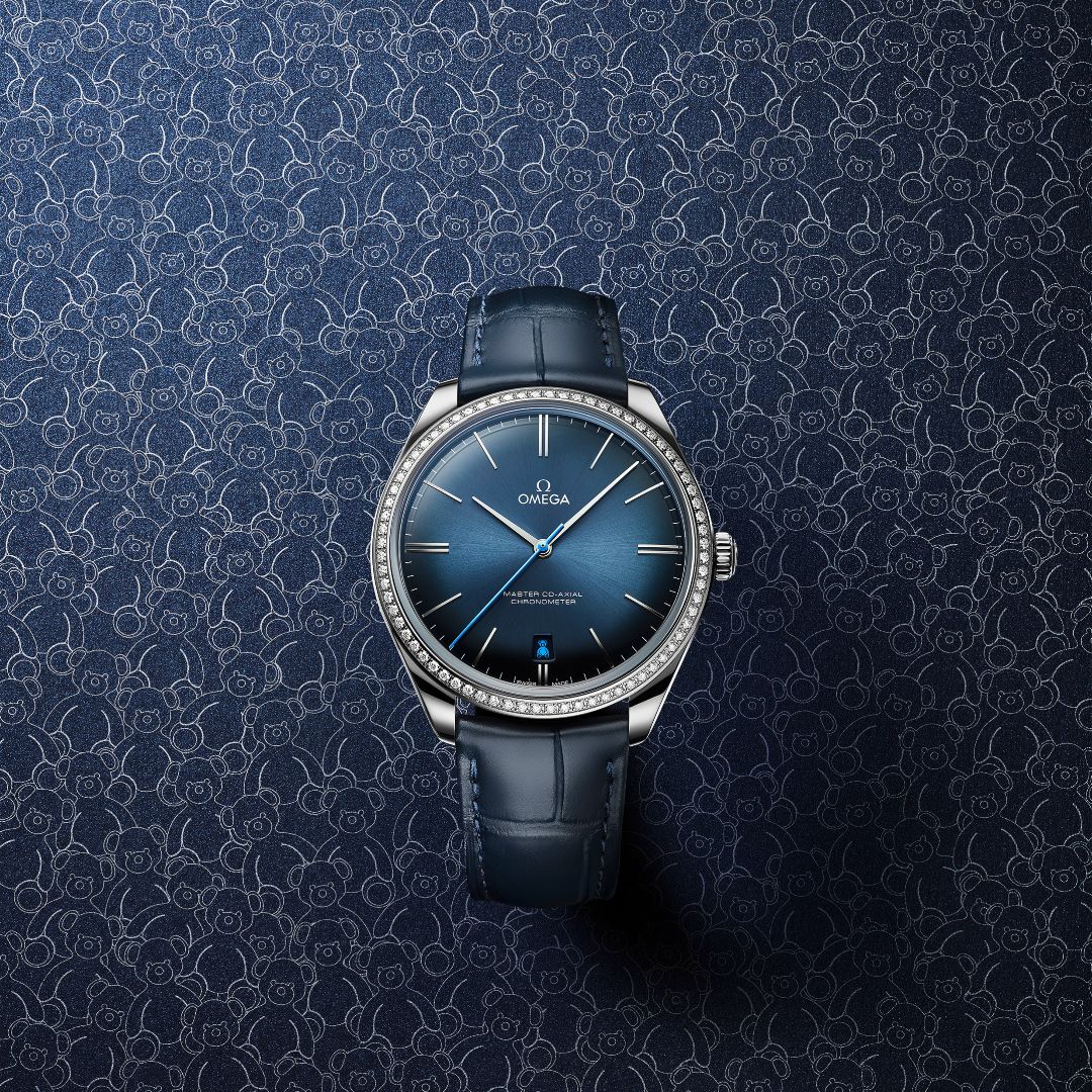 OMEGA Tresor with Orbis Teddy Bear