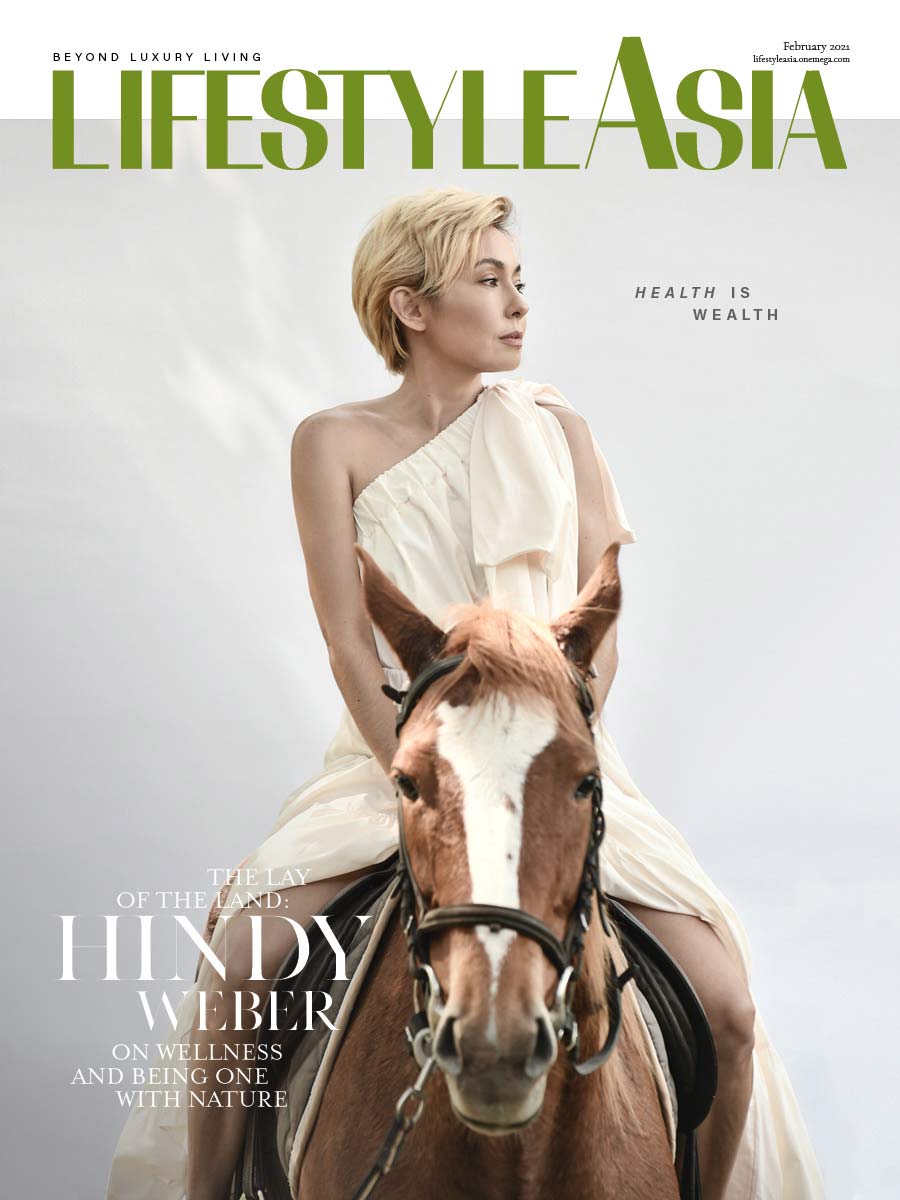 Hindy Weber on the March cover of Lifestyle Asia