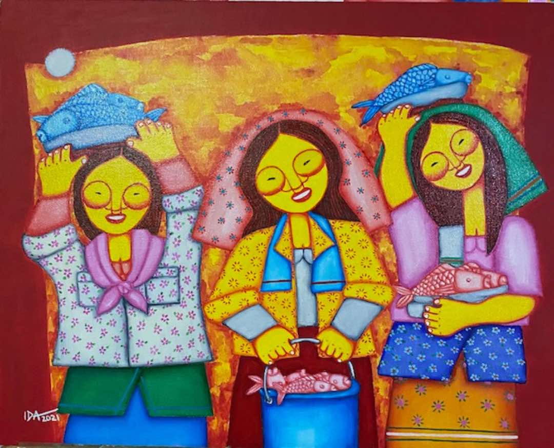 Painting by Ida Robles