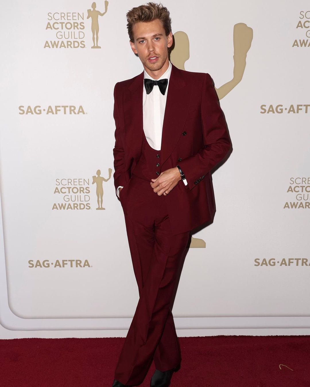 Austin Butler in Gucci Screen Actors Guild Awards (SAG) 2023