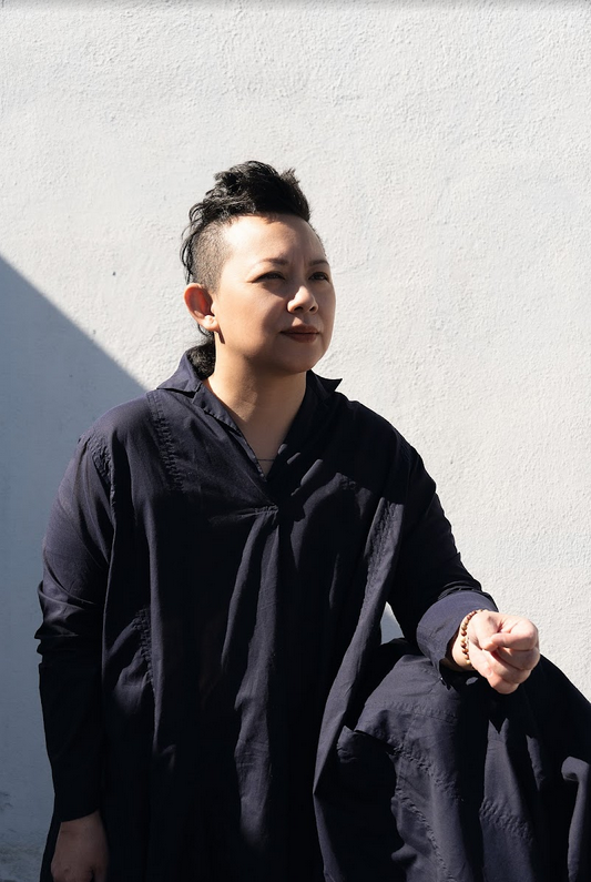 Designer and Emmy Award-winning television producer Rita Nazareno at the TheKounsil Workshop in Los Angeles