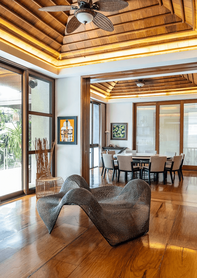 Yoda chair by Kenneth Cobonpue