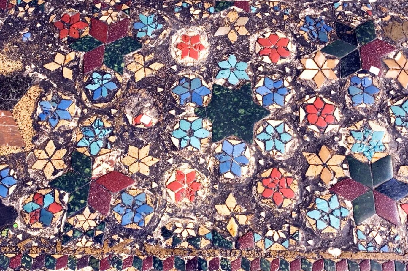 Cosmati Pavement at Westminster Abbey London