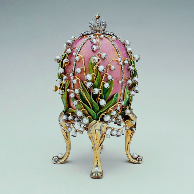Faberge Lilies of the Valley Egg