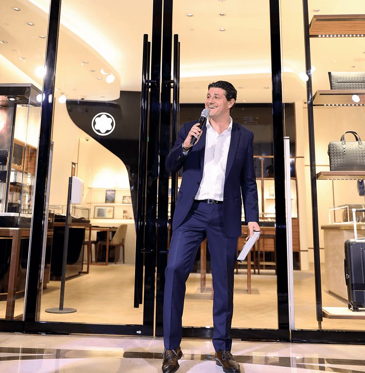 Montblanc South East Asia Sales Director, Cedric Audoubert