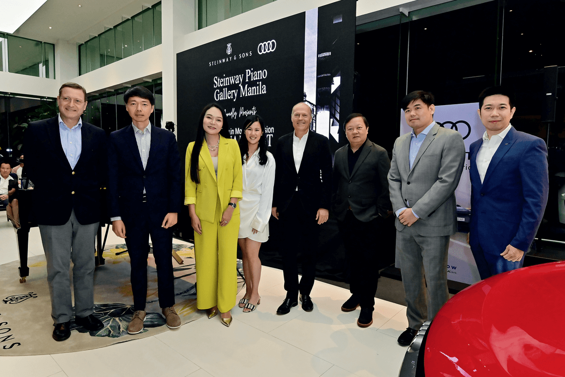 C Melchers GmbH and Co, PGA Cars, Steinway and Sons Singapore, and Lucern Group of Companies executives