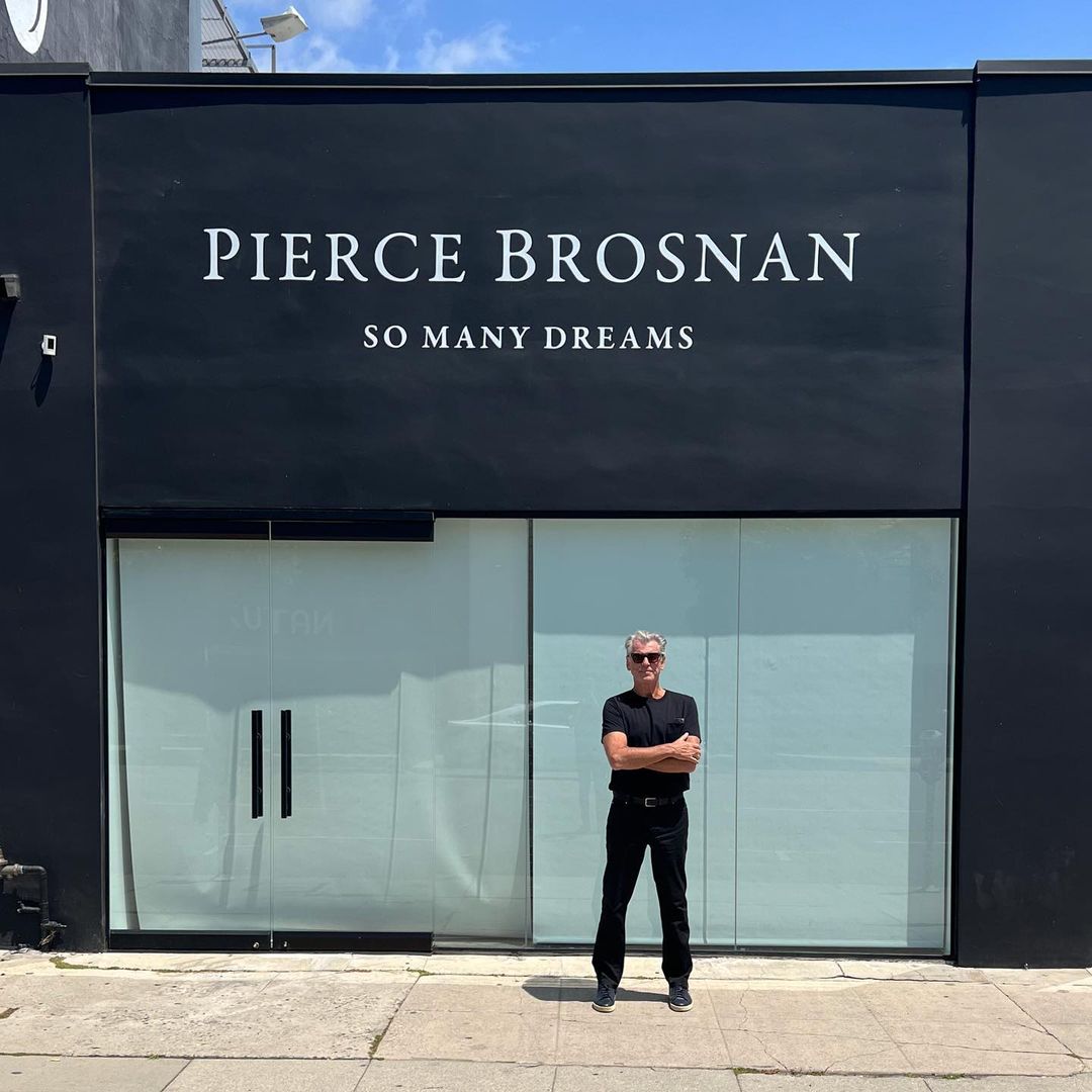 Pierce Brosnan Launches His First Solo Exhibition