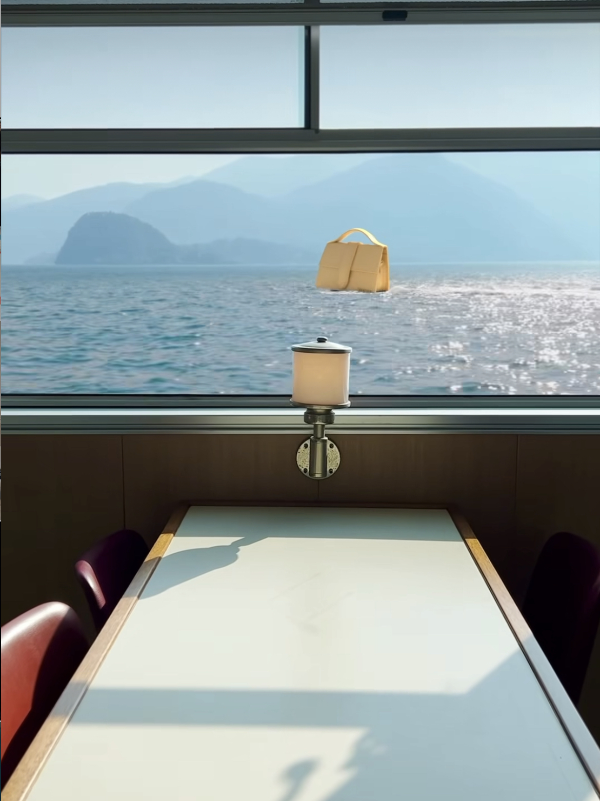 Jacquemus pop up store Italy Lake Como