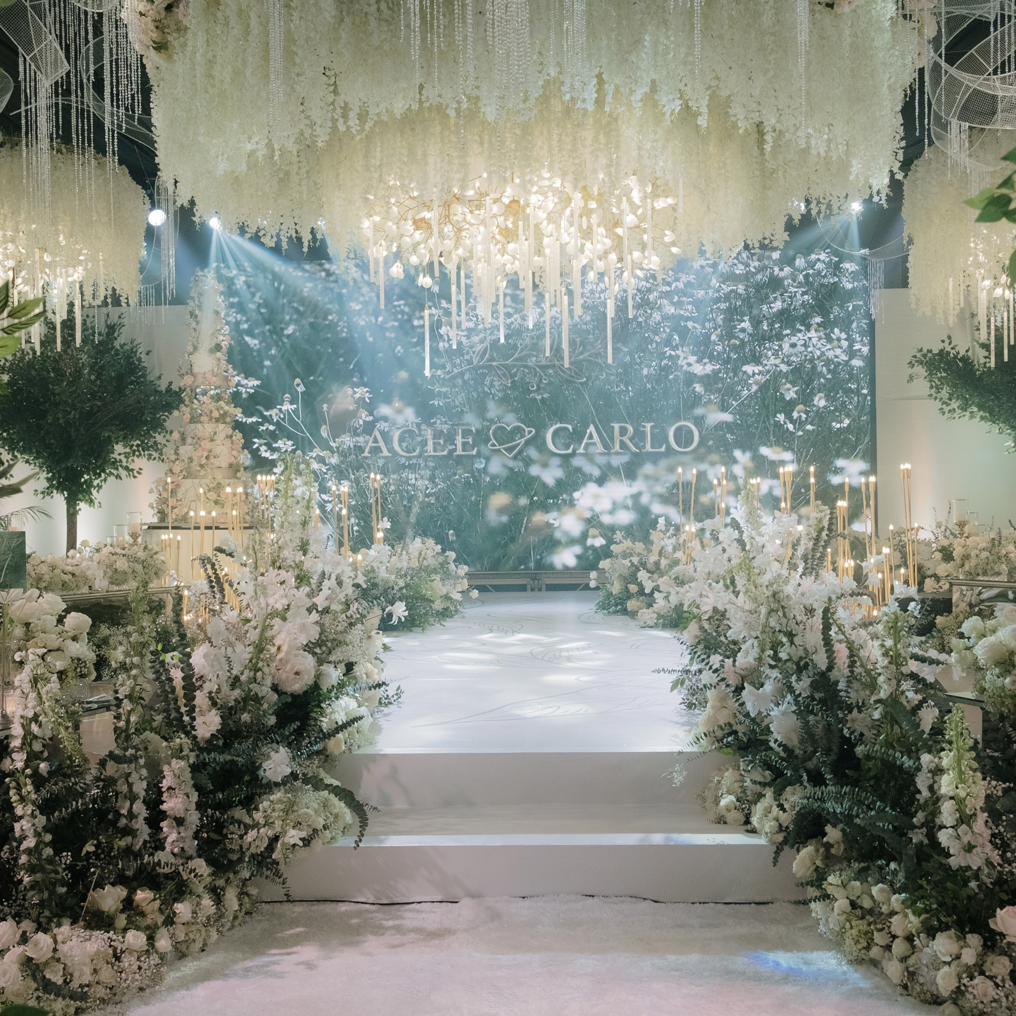 Acee Paita and Carlo Paita wedding florals