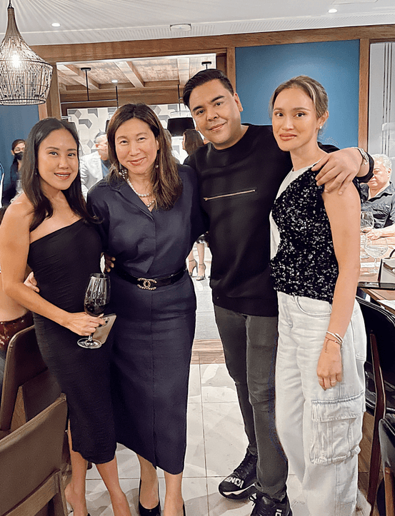 Ria Prieto, JM Rodriguez, Heidi Ng, and Connie Aquino