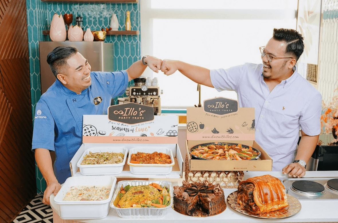 The innovative leaders of Illo's Group Chef N and Maq Agapito