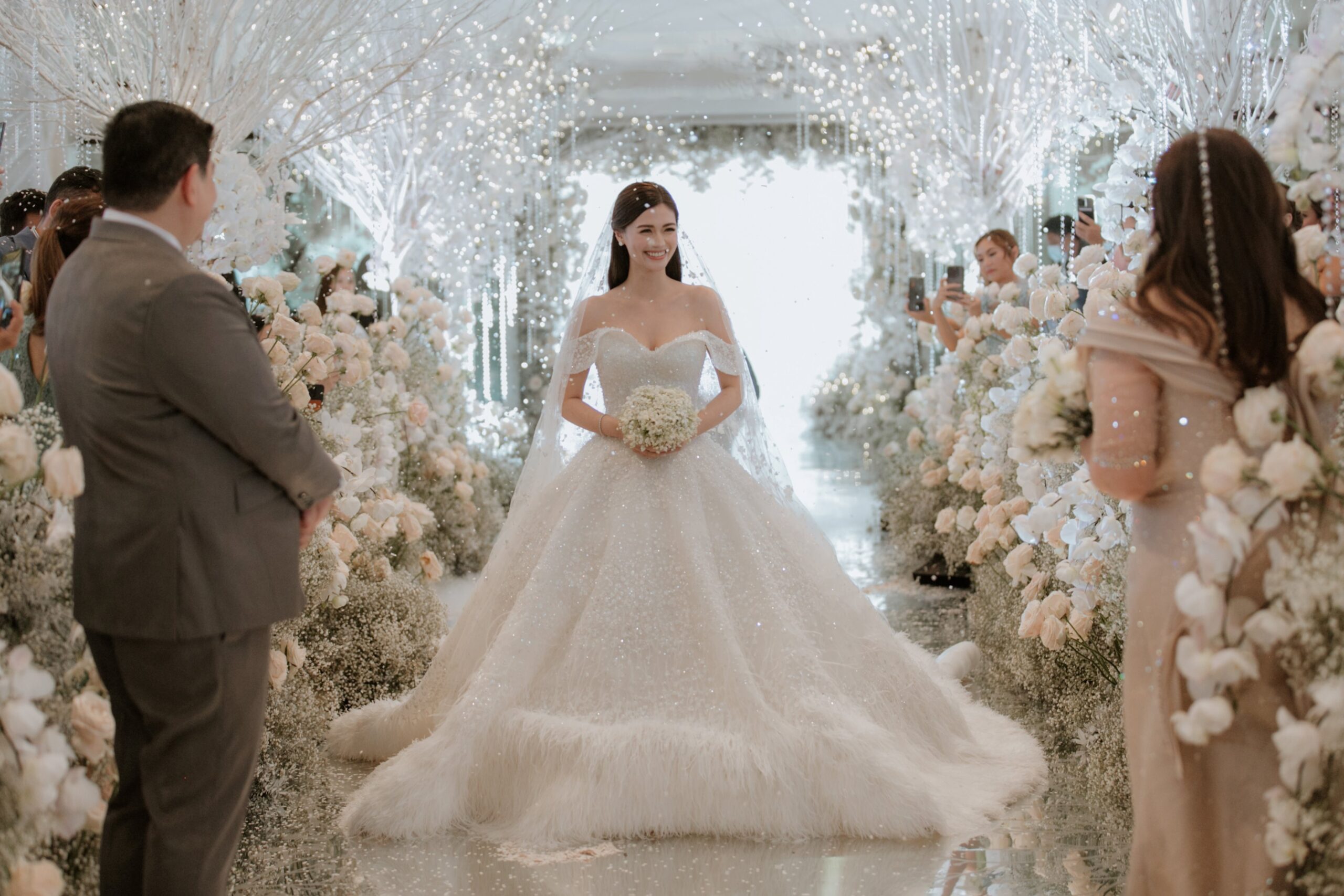 Verniece Enciso Wedding Dress