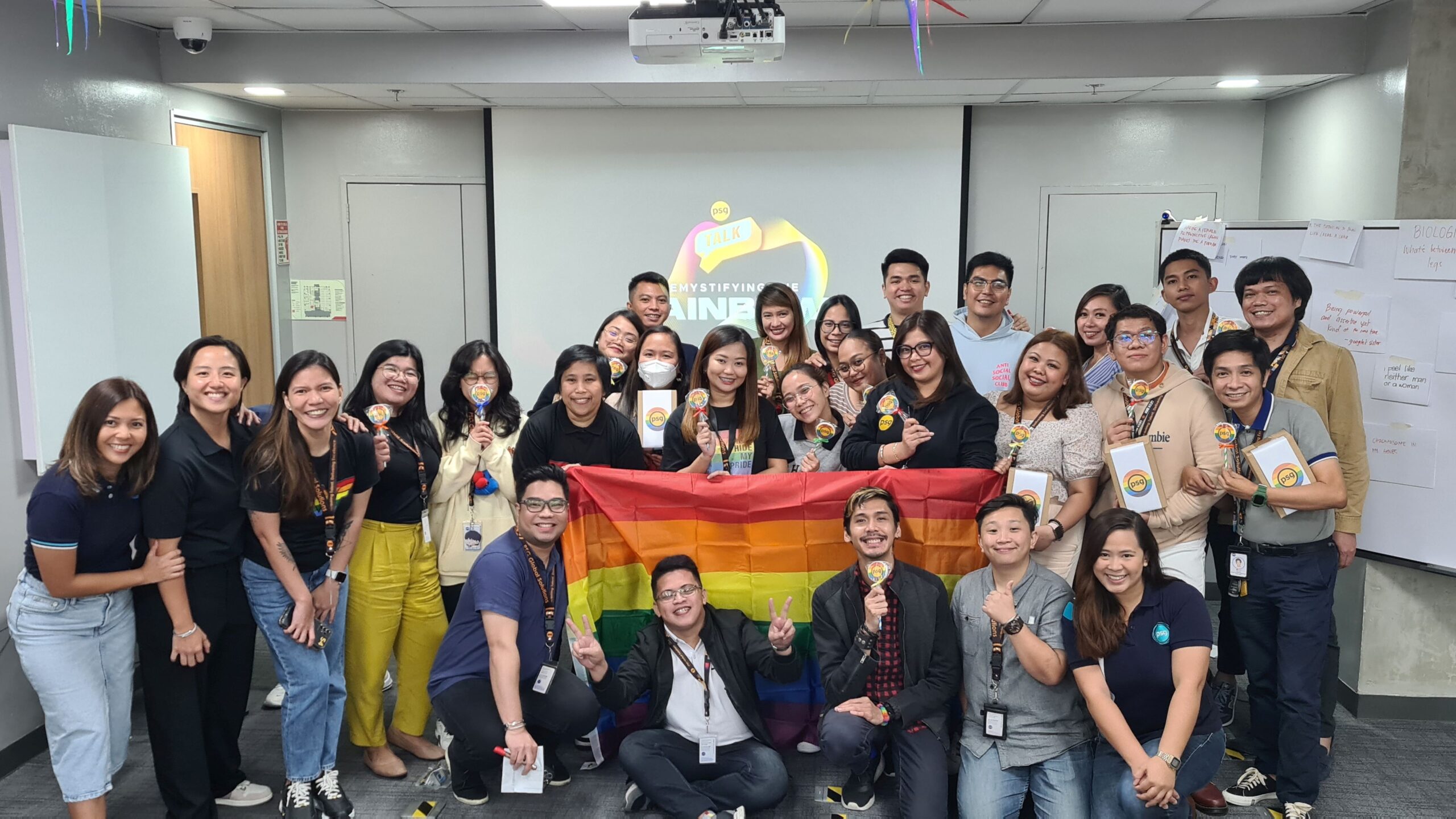 Ron de Vera's PSG Talk titled "Demystifying the Rainbow."