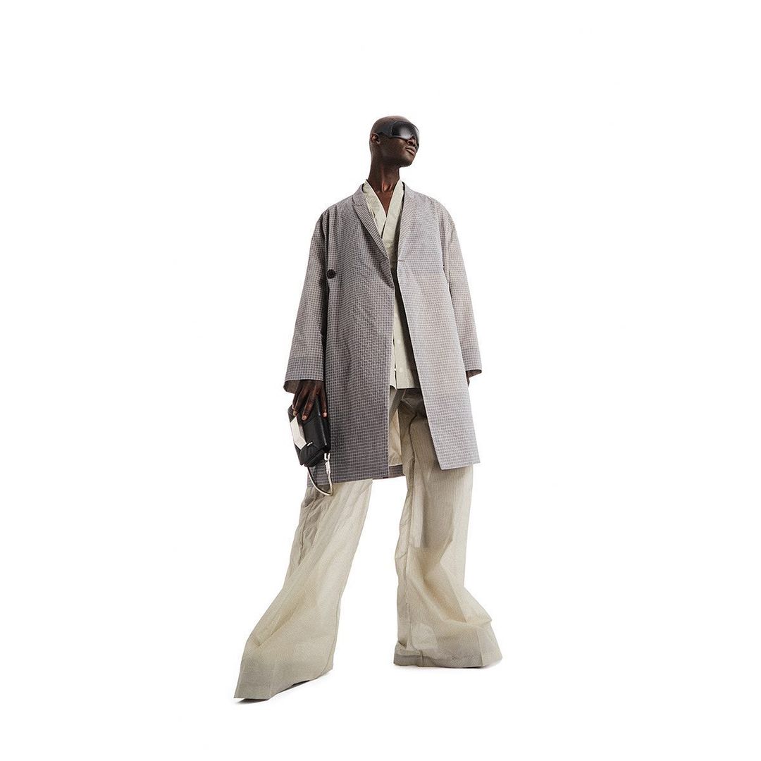 Androgynous look by Rick Owens