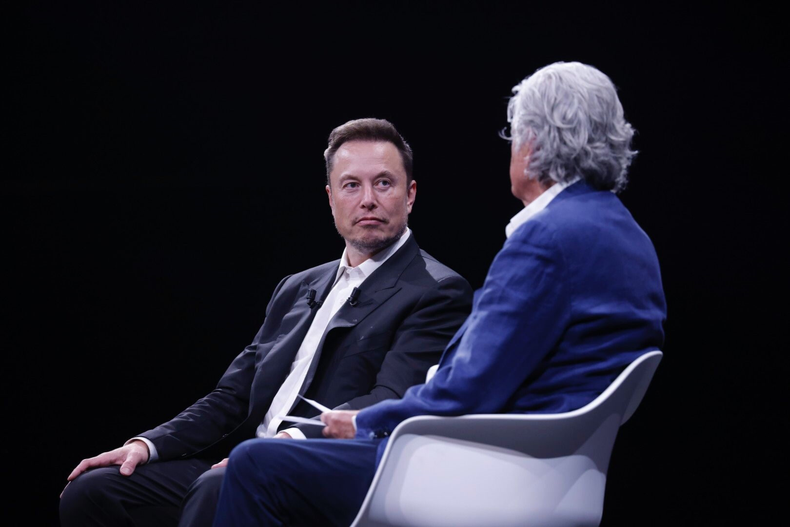 Elon Musk and Bernard Arnault