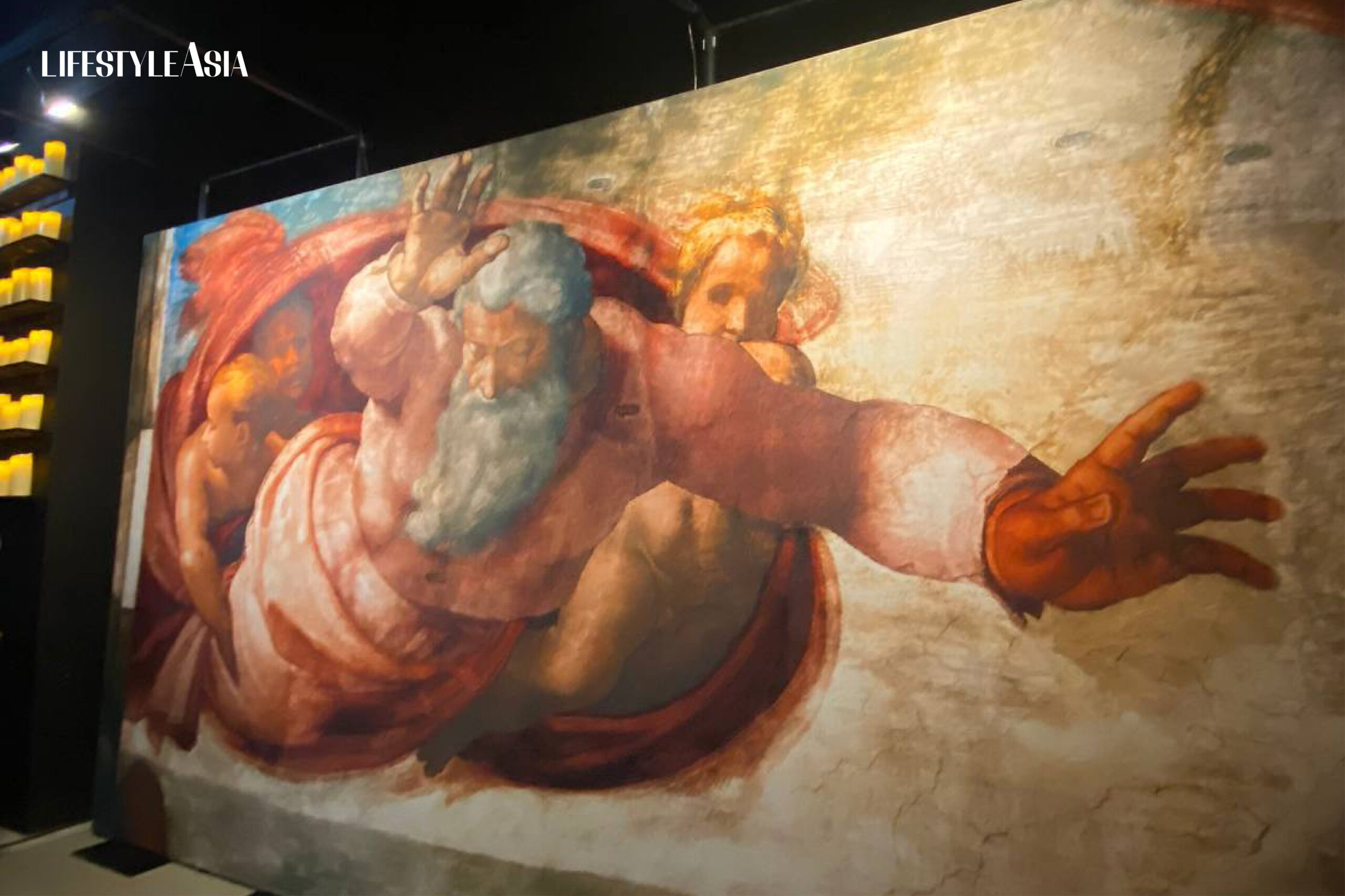 Michelangelo's Sistine Chapel Exhibition. North Wing of the Estancia Mall, Capitol Commons, Pasig City