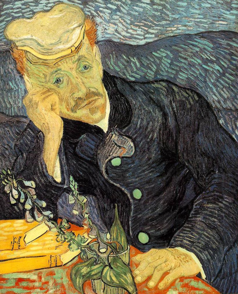 Van Gogh's "Portrait of Doctor Gachet," which was formerly the most expensive painting from the artist's oeuvre