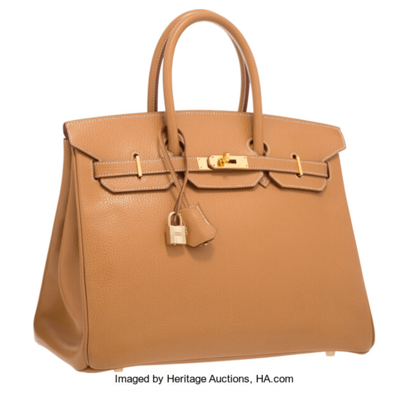 Hermés Natural Vache Liegee Birkin 35