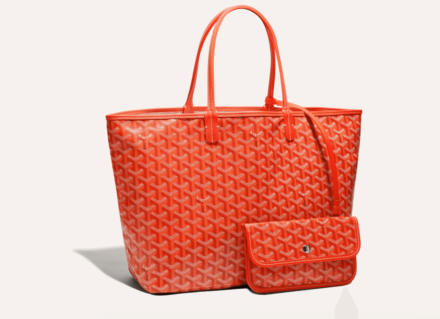 Goyard Brown Goyardine Canvas Saint-Louis PM