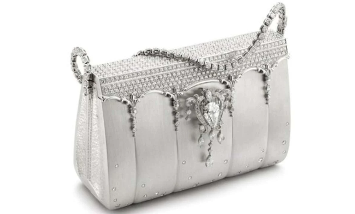 The diamond-studded Birkin bag designed by Ginza Tanaka