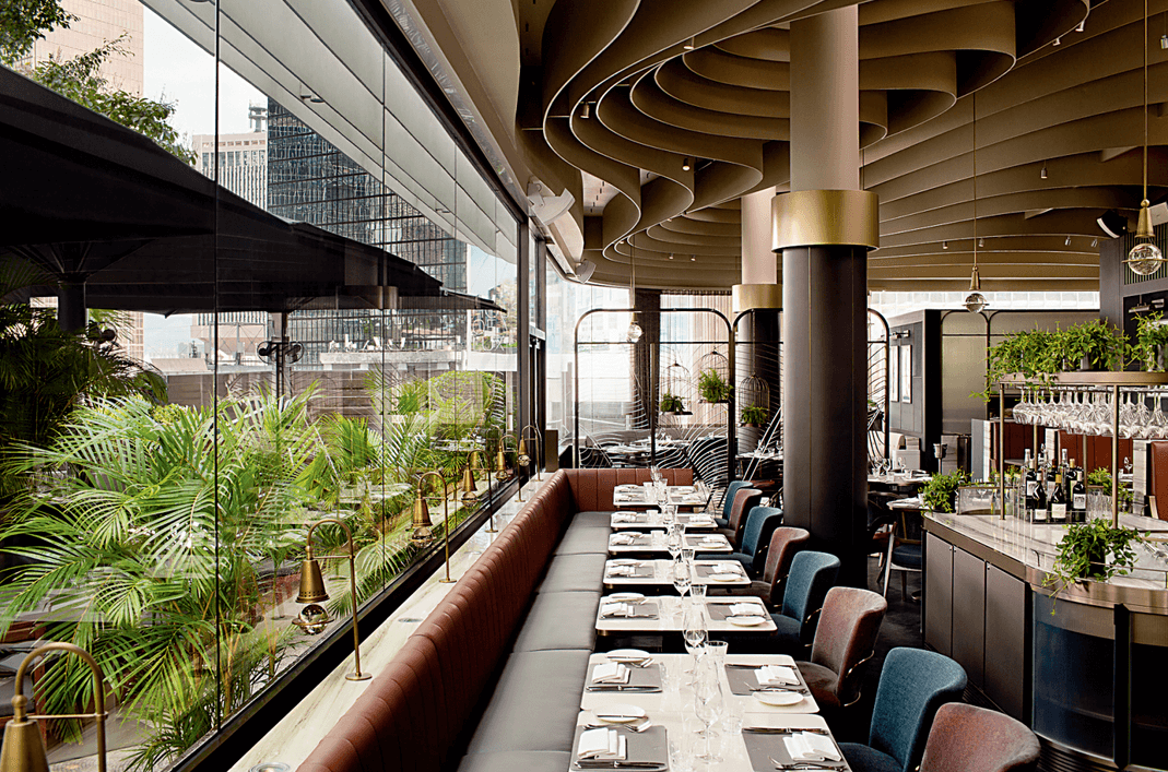 Upperhouse Continental restaurant