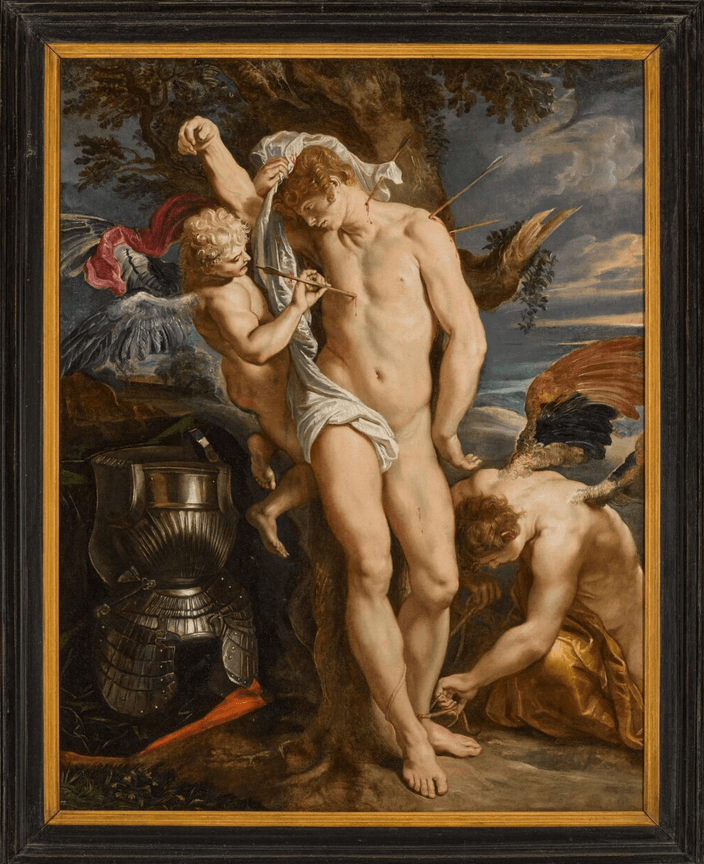 Rubens' "Saint Sebastian Tended by Two Angels"