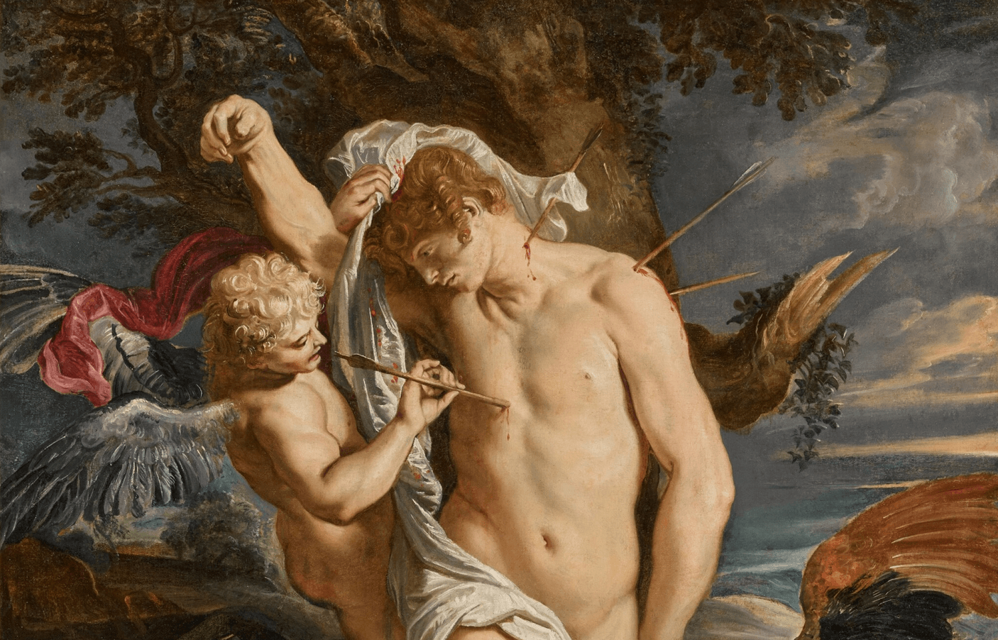 Rubens' "Saint Sebastian Tended by Two Angels"